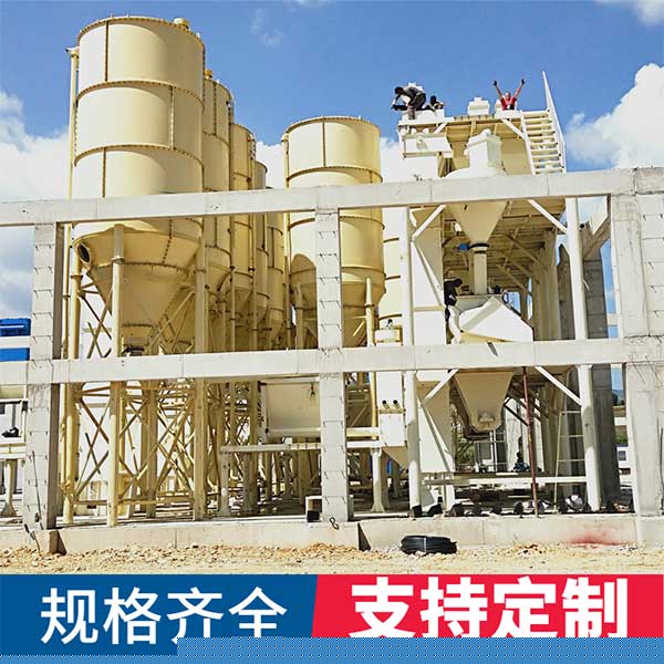 干混砂漿生產線設備組成，干混砂漿生產線有哪些設備